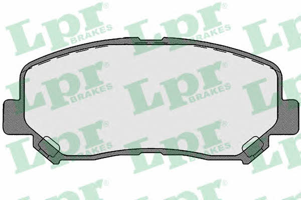 LPR 05P1748 Brake Pad Set, disc brake 05P1748: Buy near me in Poland at 2407.PL - Good price!