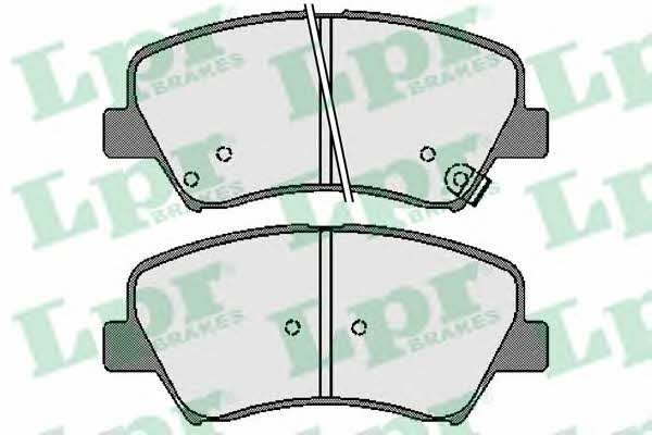 LPR 05P1753 Brake Pad Set, disc brake 05P1753: Buy near me at 2407.PL in Poland at an Affordable price!