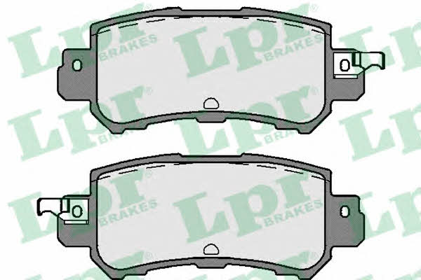LPR 05P1756 Brake Pad Set, disc brake 05P1756: Buy near me in Poland at 2407.PL - Good price!