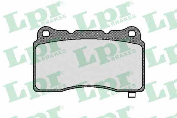 LPR 05P1775 Brake Pad Set, disc brake 05P1775: Buy near me in Poland at 2407.PL - Good price!