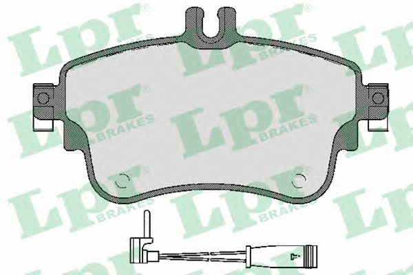 LPR 05P1780A Brake Pad Set, disc brake 05P1780A: Buy near me in Poland at 2407.PL - Good price!