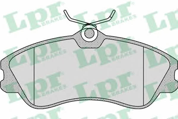 LPR 05P950 Brake Pad Set, disc brake 05P950: Buy near me in Poland at 2407.PL - Good price!