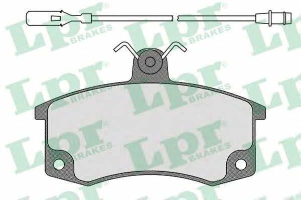 LPR 05P988 Brake Pad Set, disc brake 05P988: Buy near me in Poland at 2407.PL - Good price!