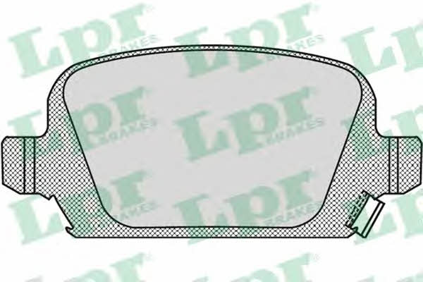 LPR 05P998 Brake Pad Set, disc brake 05P998: Buy near me in Poland at 2407.PL - Good price!