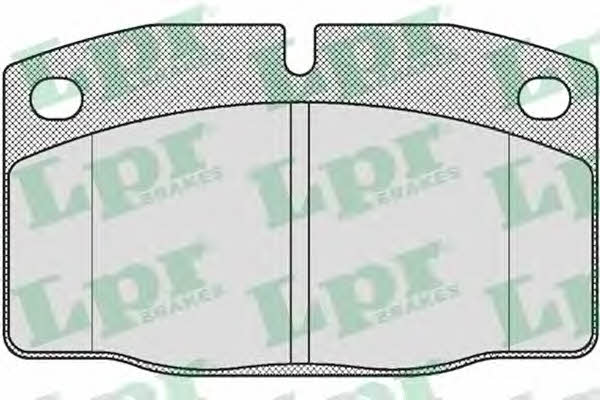 LPR 05P190 Brake Pad Set, disc brake 05P190: Buy near me in Poland at 2407.PL - Good price!