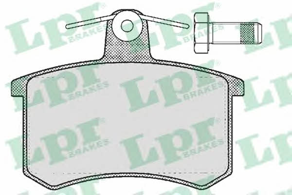 LPR 05P215 Brake Pad Set, disc brake 05P215: Buy near me in Poland at 2407.PL - Good price!