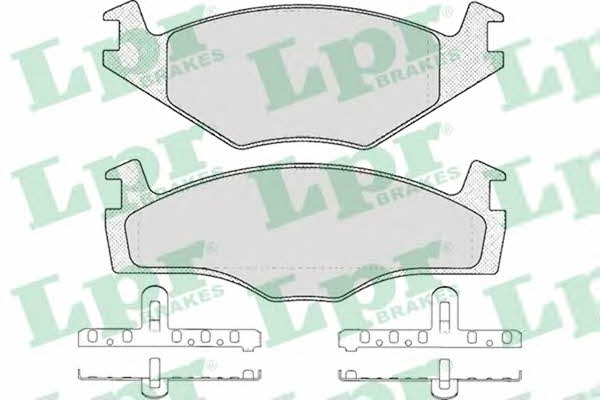 LPR 05P225 Brake Pad Set, disc brake 05P225: Buy near me in Poland at 2407.PL - Good price!