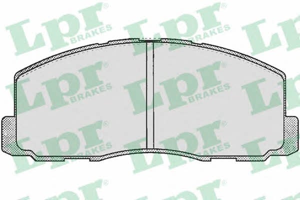 LPR 05P260 Brake Pad Set, disc brake 05P260: Buy near me at 2407.PL in Poland at an Affordable price!