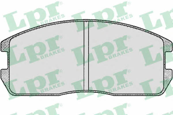 LPR 05P265 Brake Pad Set, disc brake 05P265: Buy near me in Poland at 2407.PL - Good price!