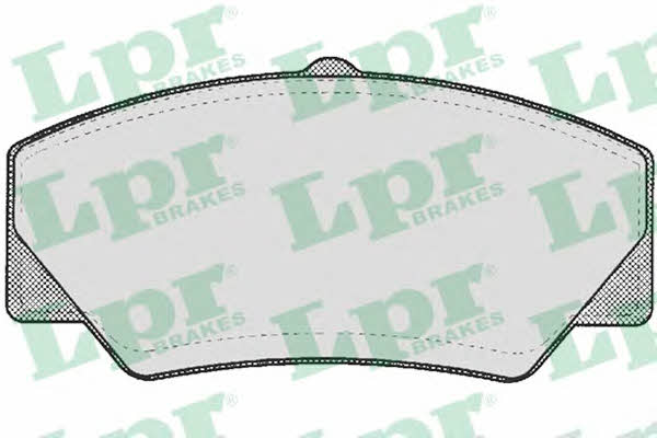 LPR 05P277 Brake Pad Set, disc brake 05P277: Buy near me in Poland at 2407.PL - Good price!