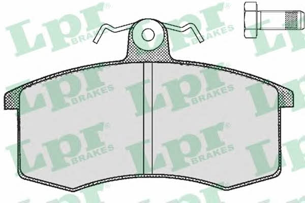 LPR 05P288 Brake Pad Set, disc brake 05P288: Buy near me at 2407.PL in Poland at an Affordable price!
