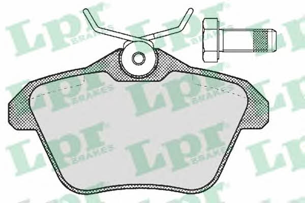 LPR 05P298 Brake Pad Set, disc brake 05P298: Buy near me in Poland at 2407.PL - Good price!