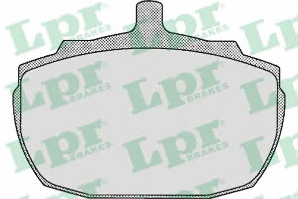 LPR 05P321 Тормозные колодки дисковые, комплект 05P321: Отличная цена - Купить в Польше на 2407.PL!
