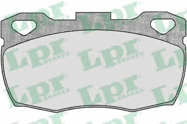 LPR 05P332 Тормозные колодки дисковые, комплект 05P332: Отличная цена - Купить в Польше на 2407.PL!
