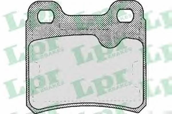 LPR 05P333 Brake Pad Set, disc brake 05P333: Buy near me in Poland at 2407.PL - Good price!