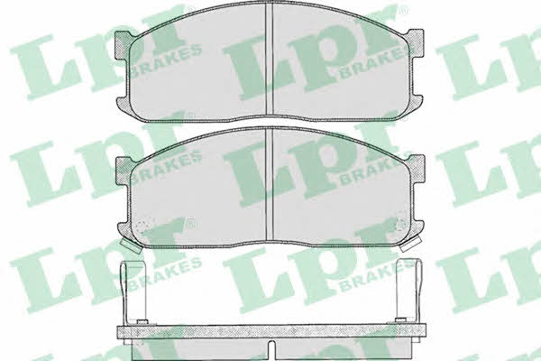LPR 05P335 Brake Pad Set, disc brake 05P335: Buy near me in Poland at 2407.PL - Good price!