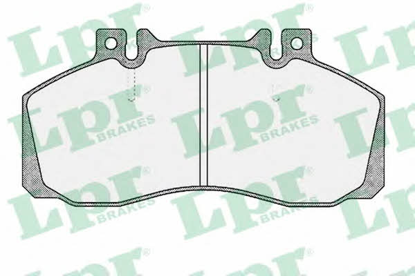 LPR 05P360 Brake Pad Set, disc brake 05P360: Buy near me in Poland at 2407.PL - Good price!