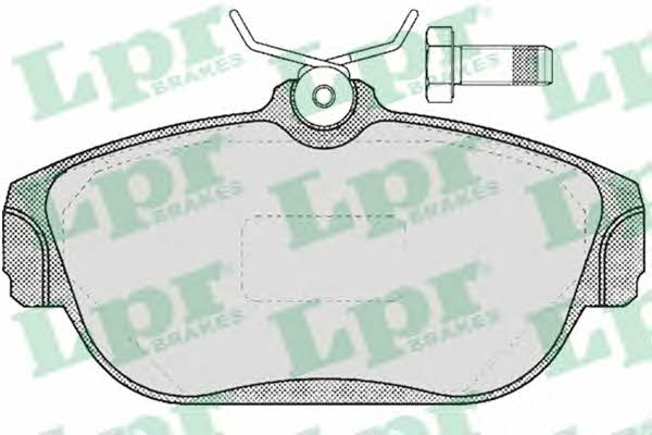 LPR 05P382 Brake Pad Set, disc brake 05P382: Buy near me in Poland at 2407.PL - Good price!