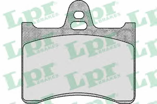 LPR 05P391 Brake Pad Set, disc brake 05P391: Buy near me in Poland at 2407.PL - Good price!