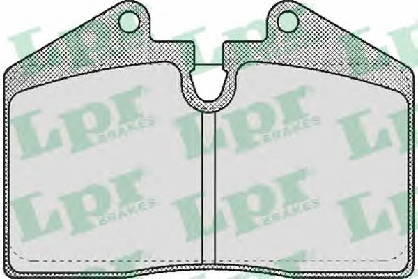 LPR 05P397 Brake Pad Set, disc brake 05P397: Buy near me in Poland at 2407.PL - Good price!