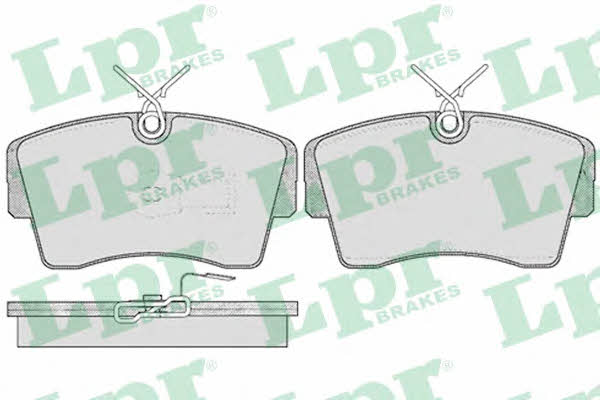 LPR 05P407 Brake Pad Set, disc brake 05P407: Buy near me in Poland at 2407.PL - Good price!
