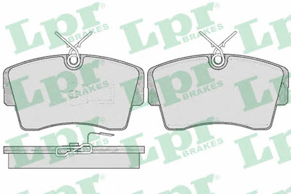 LPR 05P407 Тормозные колодки дисковые, комплект 05P407: Отличная цена - Купить в Польше на 2407.PL!