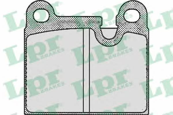 LPR 05P432 Brake Pad Set, disc brake 05P432: Buy near me in Poland at 2407.PL - Good price!