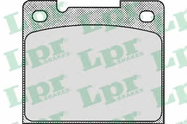 LPR 05P438 Brake Pad Set, disc brake 05P438: Buy near me in Poland at 2407.PL - Good price!