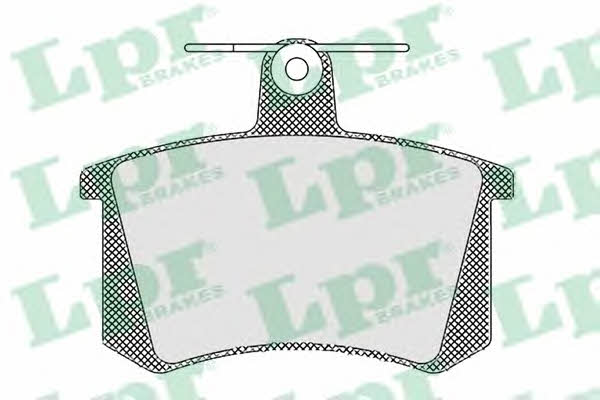 Гальмівні колодки задні, комплект LPR 05P440