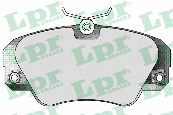 LPR 05P449 Brake Pad Set, disc brake 05P449: Buy near me in Poland at 2407.PL - Good price!