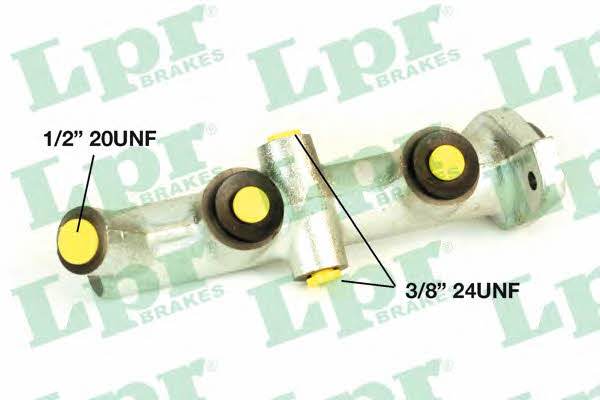LPR 1133 Brake Master Cylinder 1133: Buy near me at 2407.PL in Poland at an Affordable price!