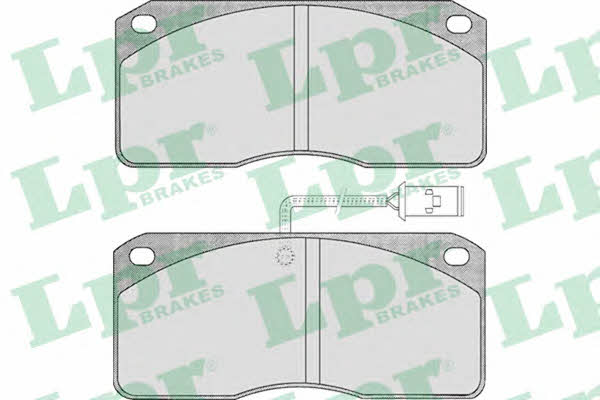 LPR 05P500 Brake Pad Set, disc brake 05P500: Buy near me in Poland at 2407.PL - Good price!