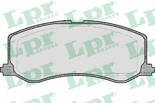 LPR 05P522 Brake Pad Set, disc brake 05P522: Buy near me in Poland at 2407.PL - Good price!
