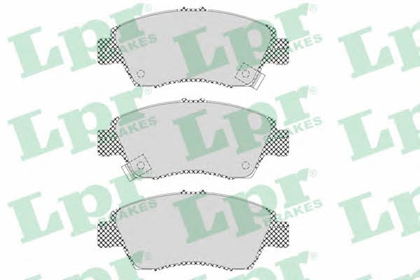 LPR 05P564 Тормозные колодки дисковые, комплект 05P564: Отличная цена - Купить в Польше на 2407.PL!