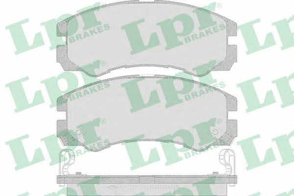 LPR 05P658 Brake Pad Set, disc brake 05P658: Buy near me in Poland at 2407.PL - Good price!