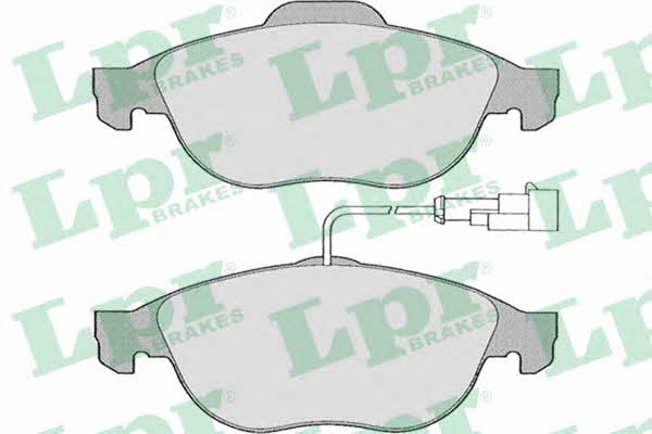 LPR 05P664 Brake Pad Set, disc brake 05P664: Buy near me in Poland at 2407.PL - Good price!