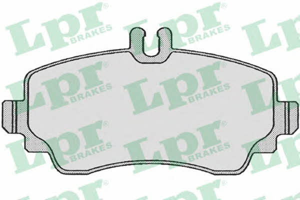 LPR 05P670 Brake Pad Set, disc brake 05P670: Buy near me in Poland at 2407.PL - Good price!