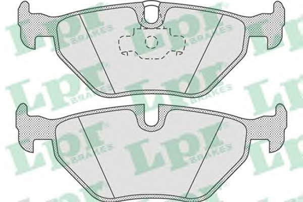 LPR 05P675 Rear disc brake pads, set 05P675: Buy near me in Poland at 2407.PL - Good price!
