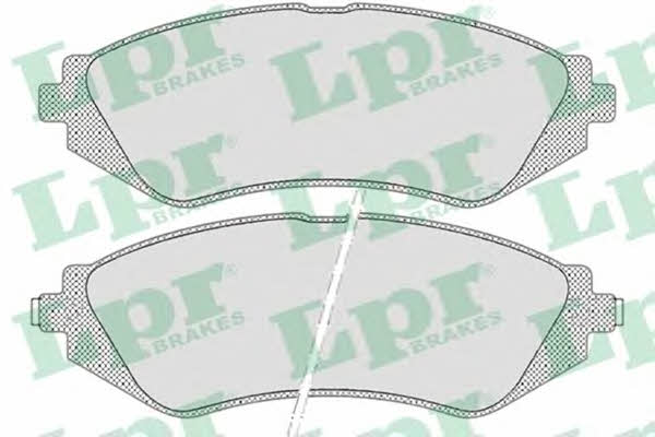 LPR 05P682 Тормозные колодки дисковые, комплект 05P682: Купить в Польше - Отличная цена на 2407.PL!