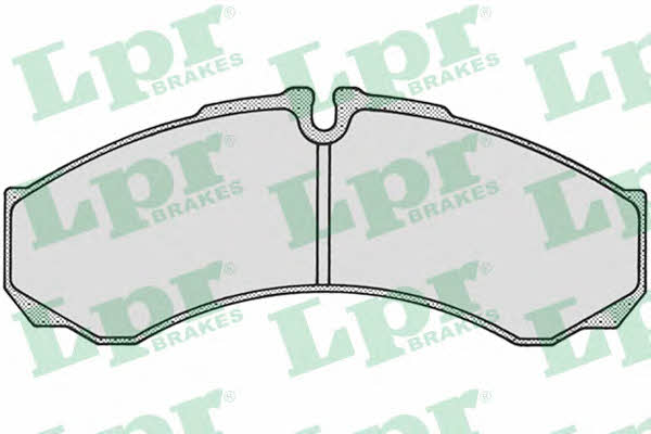 LPR 05P684 Brake Pad Set, disc brake 05P684: Buy near me in Poland at 2407.PL - Good price!
