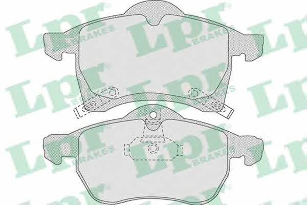 LPR 05P690 Brake Pad Set, disc brake 05P690: Buy near me in Poland at 2407.PL - Good price!