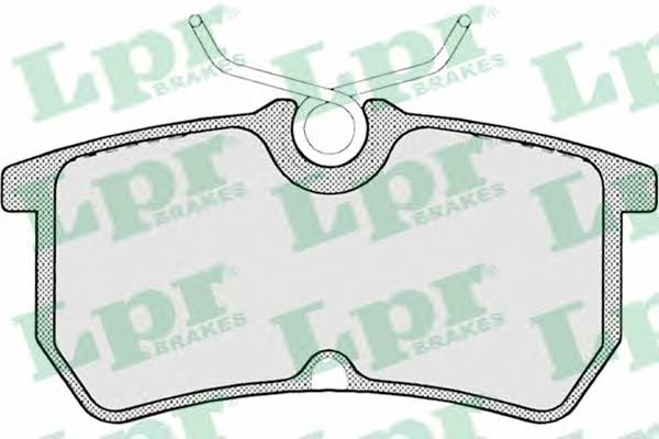 LPR 05P697 Brake Pad Set, disc brake 05P697: Buy near me in Poland at 2407.PL - Good price!