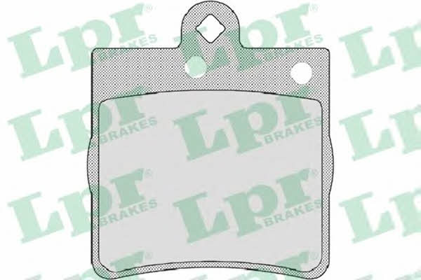 LPR 05P726 Тормозные колодки дисковые, комплект 05P726: Отличная цена - Купить в Польше на 2407.PL!
