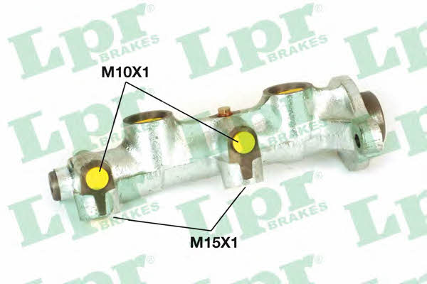 LPR 1842 Brake Master Cylinder 1842: Buy near me at 2407.PL in Poland at an Affordable price!