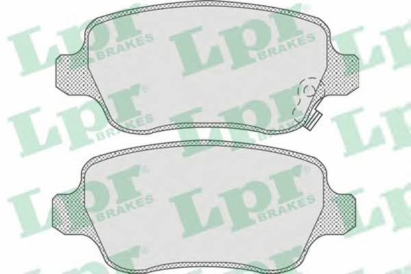 LPR 05P811 Тормозные колодки дисковые, комплект 05P811: Купить в Польше - Отличная цена на 2407.PL!