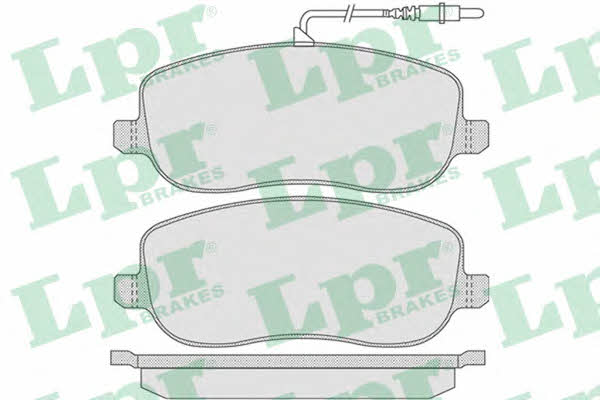 LPR 05P831 Brake Pad Set, disc brake 05P831: Buy near me in Poland at 2407.PL - Good price!