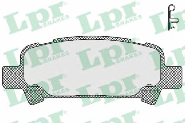 LPR 05P838 Brake Pad Set, disc brake 05P838: Buy near me in Poland at 2407.PL - Good price!