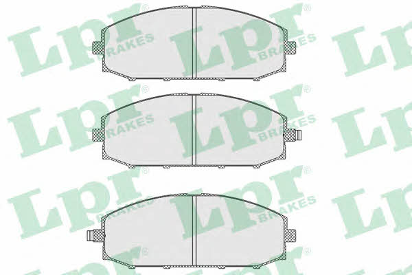 LPR 05P845 Brake Pad Set, disc brake 05P845: Buy near me in Poland at 2407.PL - Good price!