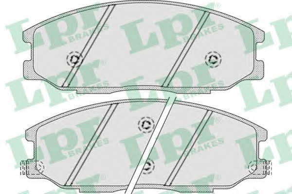 LPR 05P858 Brake Pad Set, disc brake 05P858: Buy near me at 2407.PL in Poland at an Affordable price!