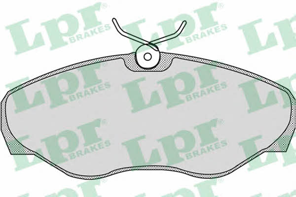 LPR 05P869 Front disc brake pads, set 05P869: Buy near me in Poland at 2407.PL - Good price!